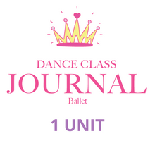 Load image into Gallery viewer, Dance Class Journal - Showstars™