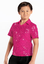 Load image into Gallery viewer, Sequin Collar Shirt - 11286
