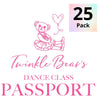 Twinkle Bear's Dance Class Passport