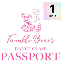 Load image into Gallery viewer, Twinkle Bear&#39;s Dance Class Passport
