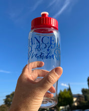 Load image into Gallery viewer, Dance the Dream Water Bottle - Clear w/ Red Lid
