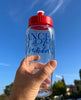 Dance the Dream Water Bottle - Clear w/ Red Lid