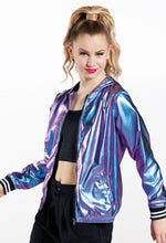Load image into Gallery viewer, Unisex Metallic Bomber Jacket - AH11028

