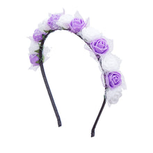 Load image into Gallery viewer, Flower Headband Wreath
