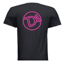 Load image into Gallery viewer, Black Short Sleeve T-Shirt (TDA Hip-Hop)
